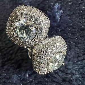 Elegant Silver Stud Earrings
